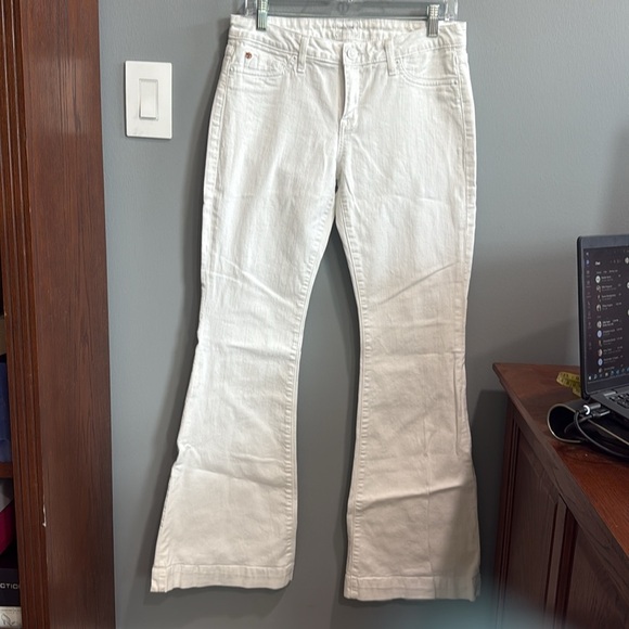 Hudson White Women's Jeans - Picture 2 of 6